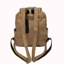 Gloria Backpack Ladies Bag, Color: Beige, 2 image