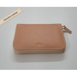 Leather Ladies Purse Bag LP2, Color: Brown