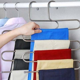 5 Layers S Shape Clothes Hangers