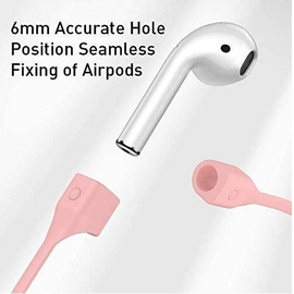 Baseus Sports Collared Silicone HangingSleeve For Pods 1/2 Generation Pink?*?, 4 image