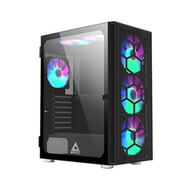 Montech X3 Glass High Airflow Atx Mid Tower Gaming Case (Black )