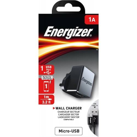 Wall charger - 1A - 1USB - UK plug - Micro-USB cable included, 2 image