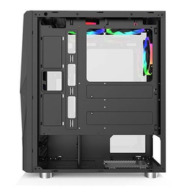 Montech Fighter 500 Black ATX Mid Tower Gaming Case, 4 image