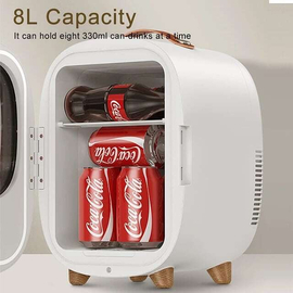 Baseus Zero Space Refrigerator (8L Winter heat preservation and Cooling in Summer)220V CN White, 2 image