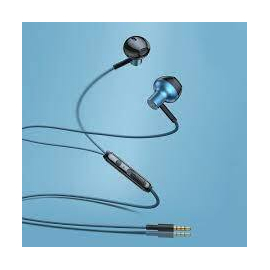 Baseus Encok 3.5mm Wired Earphone H19 Blue, 2 image