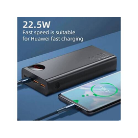 Baseus PPIMDA-C0A Adaman 30000mAh PD Fast Charging Portable 22.5W Digital Display Power Bank, 3 image