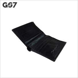 GS7 Men's Bifold Black Short Wallet, 2 image