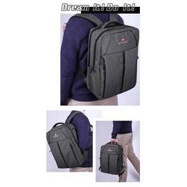 NAVIFORCE B6810 Fashion Casual Men's Backpacks Large Capacity Business Travel USB Charging Bag - Gray, 2 image