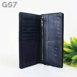 LW88. GS7 Party Black Leather Long Wallet, 3 image