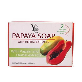 YC Papaya Double White Plus Soap 100gm