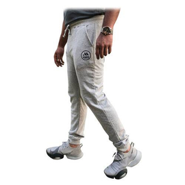 Men's Cotton Trouser - Grey AMTRO 76, Size: M, 2 image