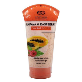 Everglow Papaya with Raspberry Facial Scrub 175ml