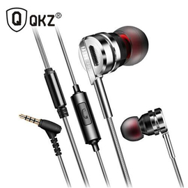 QKZ DM9 Zinc Alloy HiFi Headhone BASS Earbuds Metal Headset