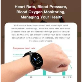 D18S Fitness Tracker Smart Watch, Activity Tracker Smartband Step Calorie Counter Pedometer Waterproof Smart Bracelet Wristband, 3 image