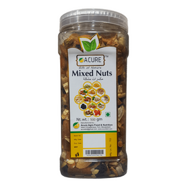 Acure Mixed Nuts Plus - 500 gm