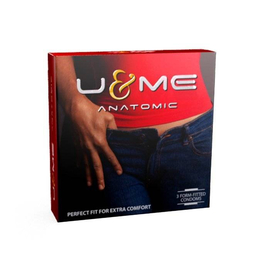 U&ME Anatomic  (Condom)- 1 disp=12 Pack