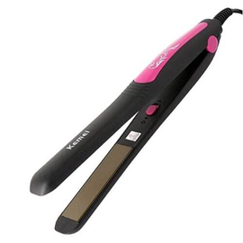 Kemei Original KM-328 Professional Hair Straightener (Pink)