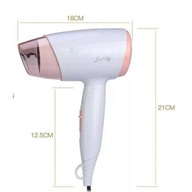 Kemei Km-3365 Professional Hair Dryer 1800 Watts White, 2 image