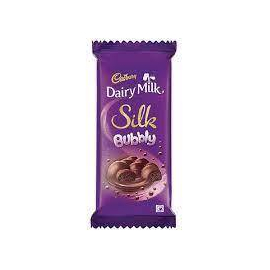 Cadbury Dairy Milk Bubbly Chocolate Bar 120 gm