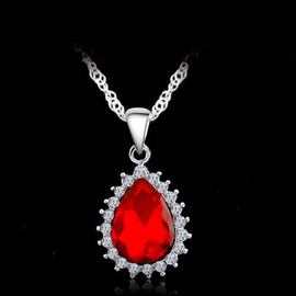 Beautiful Pendant For Girls (Red)