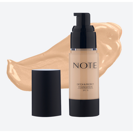Note Detox and Protect Foundation 02 Pump, Shade: Honey Beige