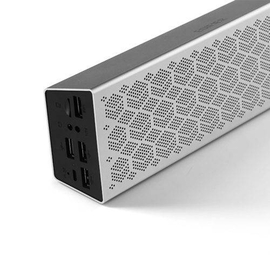 Edifier MP380 - Multi-functional portable speaker with Bluetooth 5.0 | AUX | USB (SILVER), 2 image