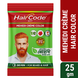 HairCode Egypt Mehedi Crème color (Hair + Beard) 25gm