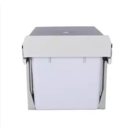 PVC Drawing Dustbin - White, 2 image