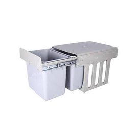 PVC Drawing Dustbin - White