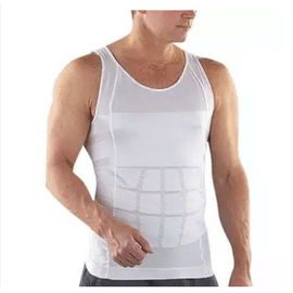 Slim N Lift Slimming Vest For Men - White.