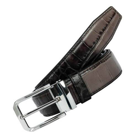 Croco Print Leather Belt SB-B65, 4 image