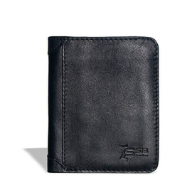 Black (Cute Er Dibba) Short Leather Wallet SB-W18, 5 image