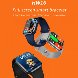 HW16 44mm Smart Watch Series 6 Full Screen Bluetooth Fitness Band Call Music Smart Watch, 3 image