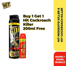 Hit Mosquito Aerosol 800ml (Buy 1 Get 1 Cockraoch 200ml)