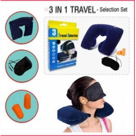 3 in 1 Travel Neck Pillow Set, 3 image