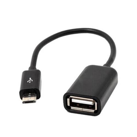 OTG Micro USB Cable Adapter - Black, 2 image