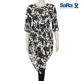SaRa Ladies Fashion Tops (NWFT61A-Floral print)