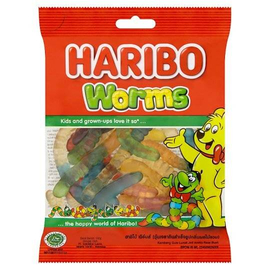 Haribo Worms Candy 80gm