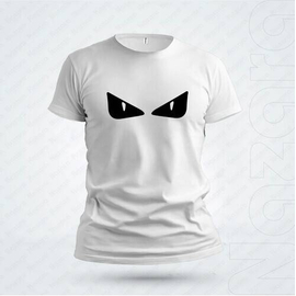 Fashionable Cotton Short Sleeve T-Shirt For Men, Color: White, Size: M