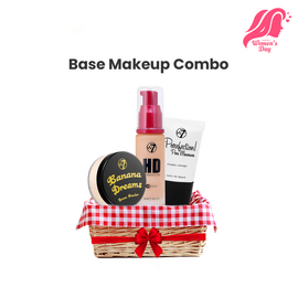 Base Makeup Combo (W7 Foundation, Loose Powder, Primer)