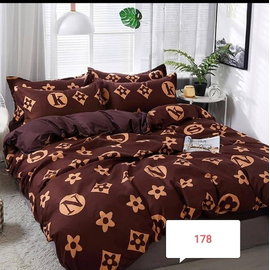 Brown Brownie Cotton Bed Cover