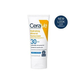 CeraVe Hydrating Mineral Sunscreen SPF 30 Face Lotion 75ml