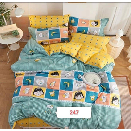 Sweet Dreams Cotton Bed Cover With Comforter