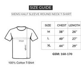 Hit Hard High Quality Cotton Half Sleeve T-Shirt for Men, 2 image