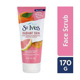 St. Ives Radiant Skin Face Scrub with Pink Lemon & Mandarin Orange 170gm