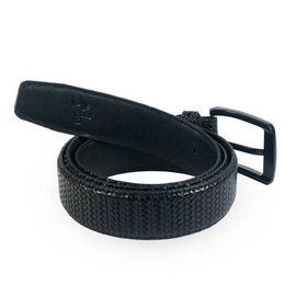 Men's Black Leather Belt For Jeans SB-B44, 3 image