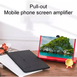 3D Screen Magnifier Amplifier Mobile Screen Lightweight Folding Magnifying Glass Watch Movies For Smart Phone, 4 image