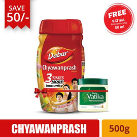 Dabur Chyawanprash Awaleha (Free Vatika Petroleum Jelly 50 ml) 500 gm
