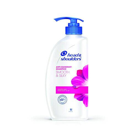 Head & Shoulders Smooth and Silky Anti Dandruff Shampoo for Women & Men, 650ml