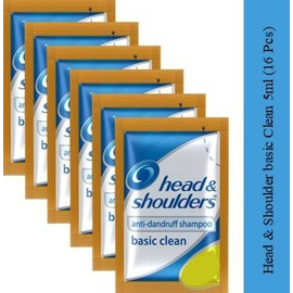 H&S  Basic Clean Shampoo 5 ML (Mini Pack), 2 image